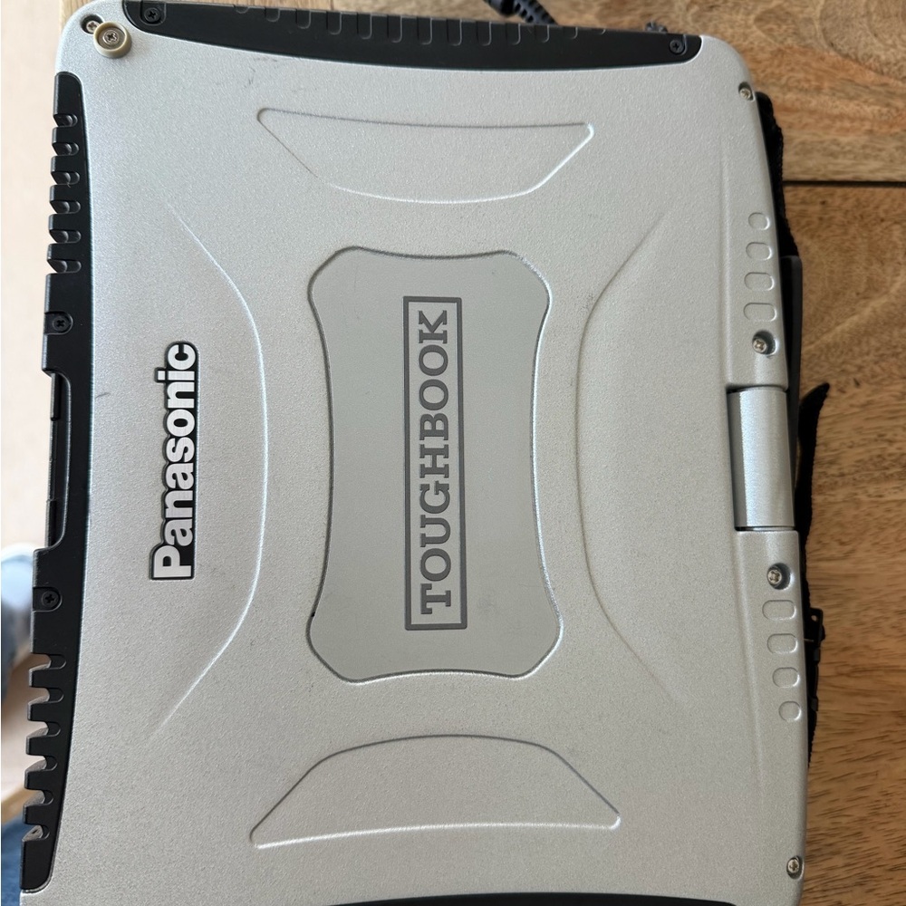 Panasonic Toughbook Silver and Black Rugged Laptop